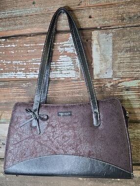 Kate Spade New York Vintage Suede & Leather Shoulder Bag